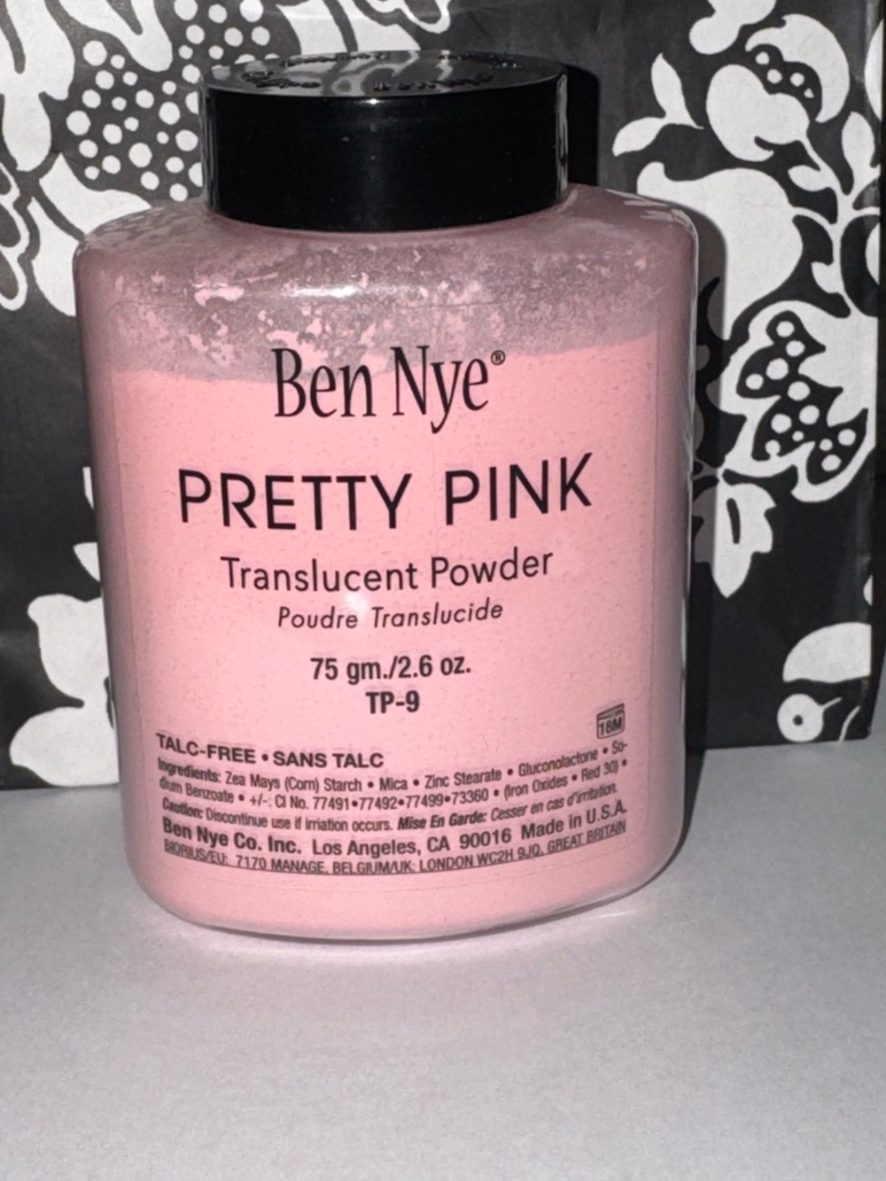 Ben Nye Pretty Pink Translucent Powder - Pretty Pink